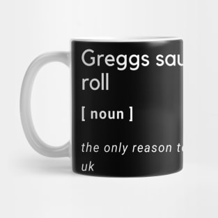 Greggs sausage roll Mug